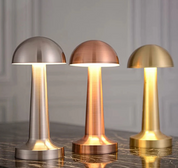 Kabellose, aufladbare, dimmbare LED-Tischleuchte