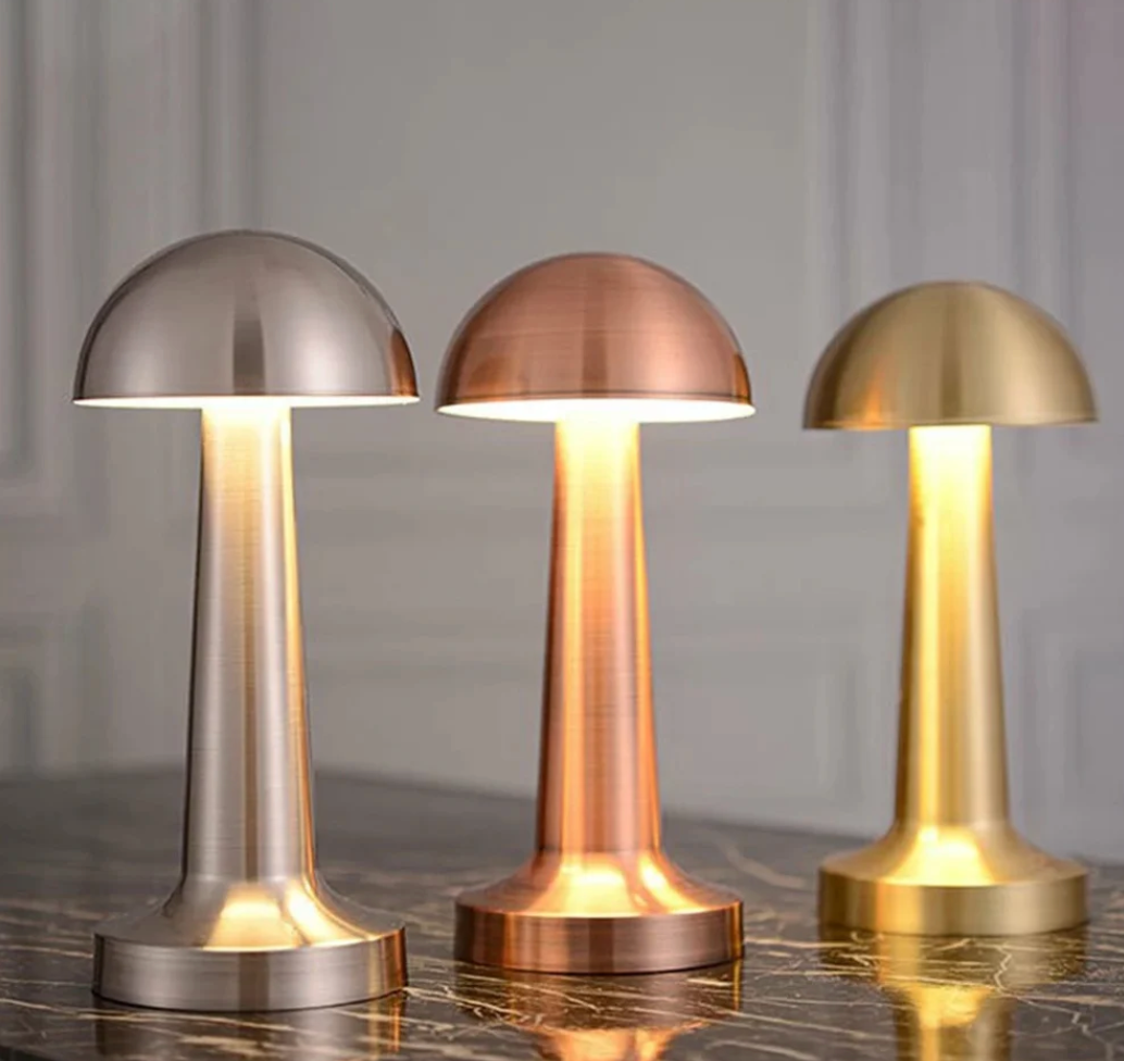 Kabellose, aufladbare, dimmbare LED-Tischleuchte