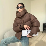 Kuschelige Damen Pufferjacke