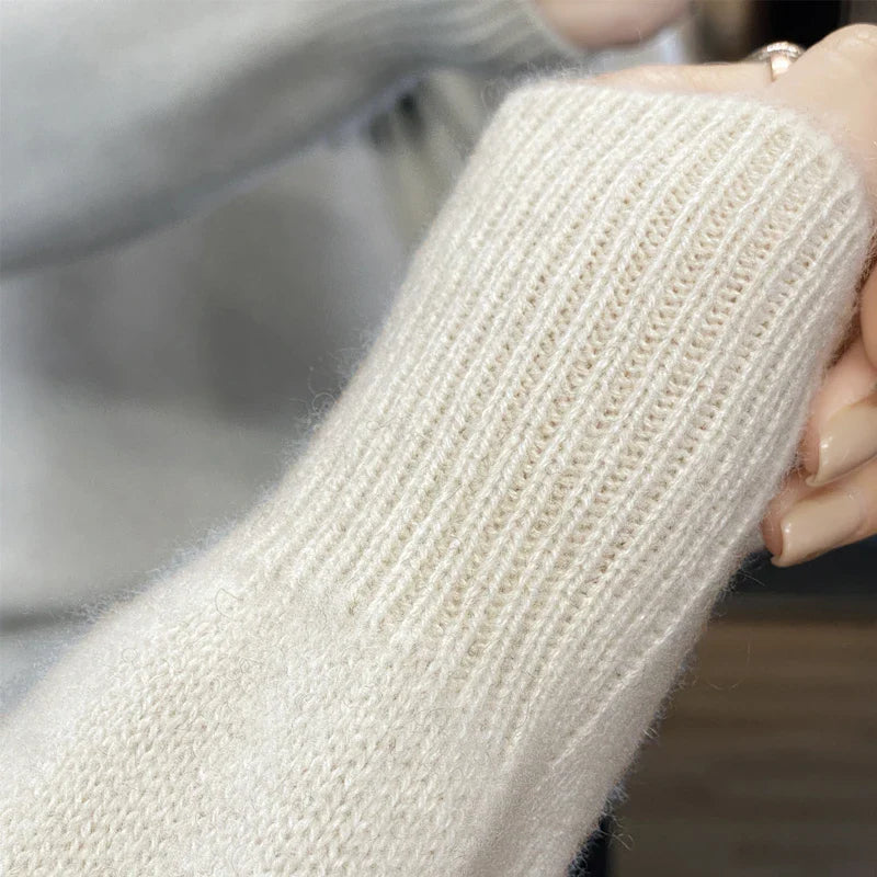 Damen Norweger Pullover Fair Isle