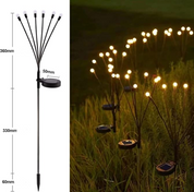 LED Solar Glühwürmchenleuchten für den Garten