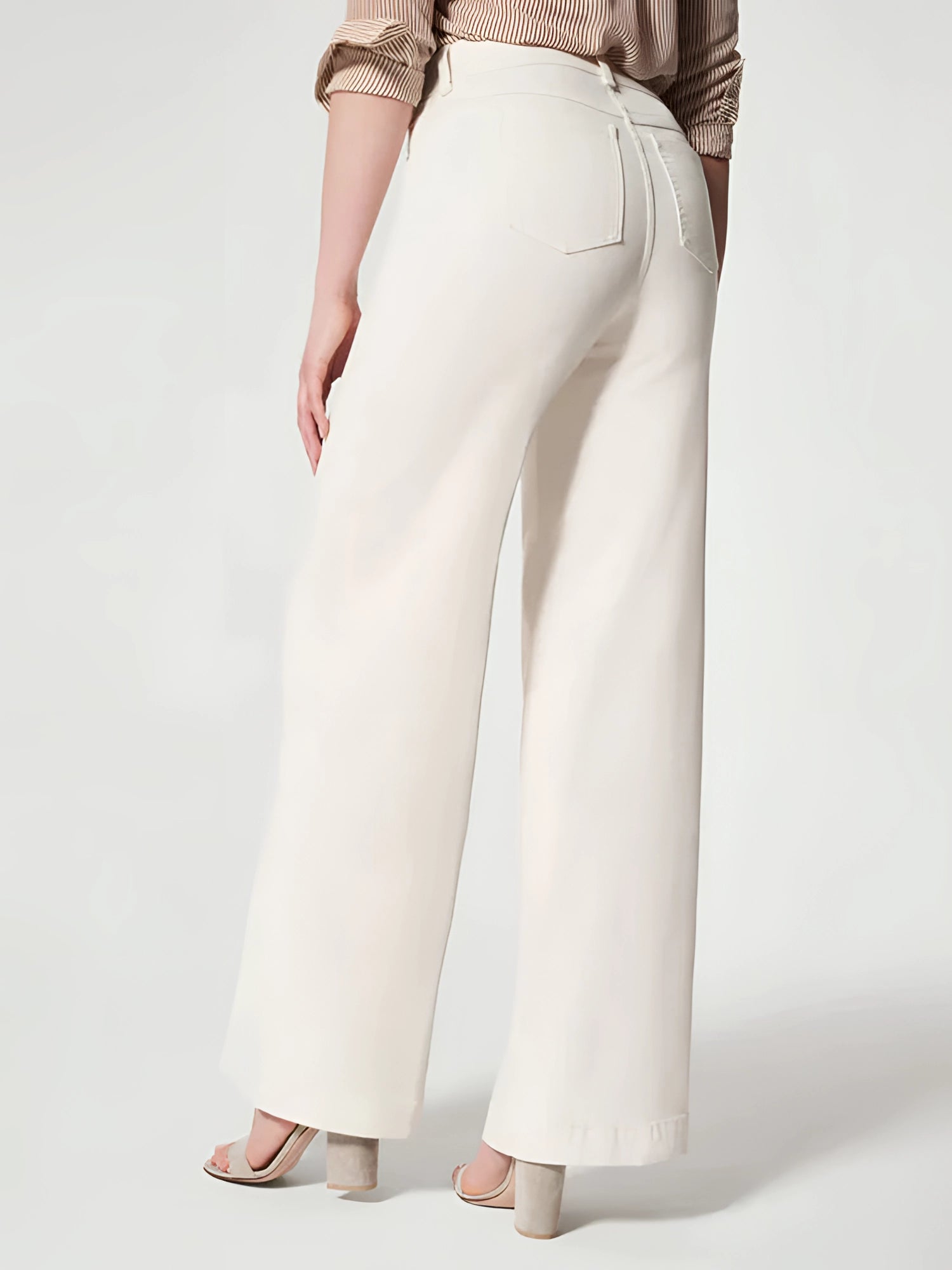 Retro Jeans mit weitem Bein