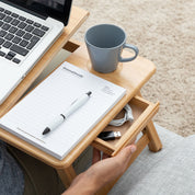 Innova Faltbarer Laptoptisch aus Bambus