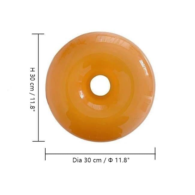 Maison Bauhaus Donut Wandleuchte & Tischleuchte