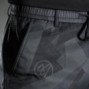Schwarze Slim-Fit Cargohose