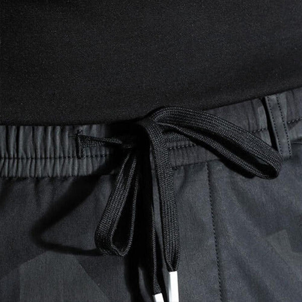 Schwarze Slim-Fit Cargohose
