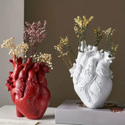 Herz Vase in verschiedenen Farben