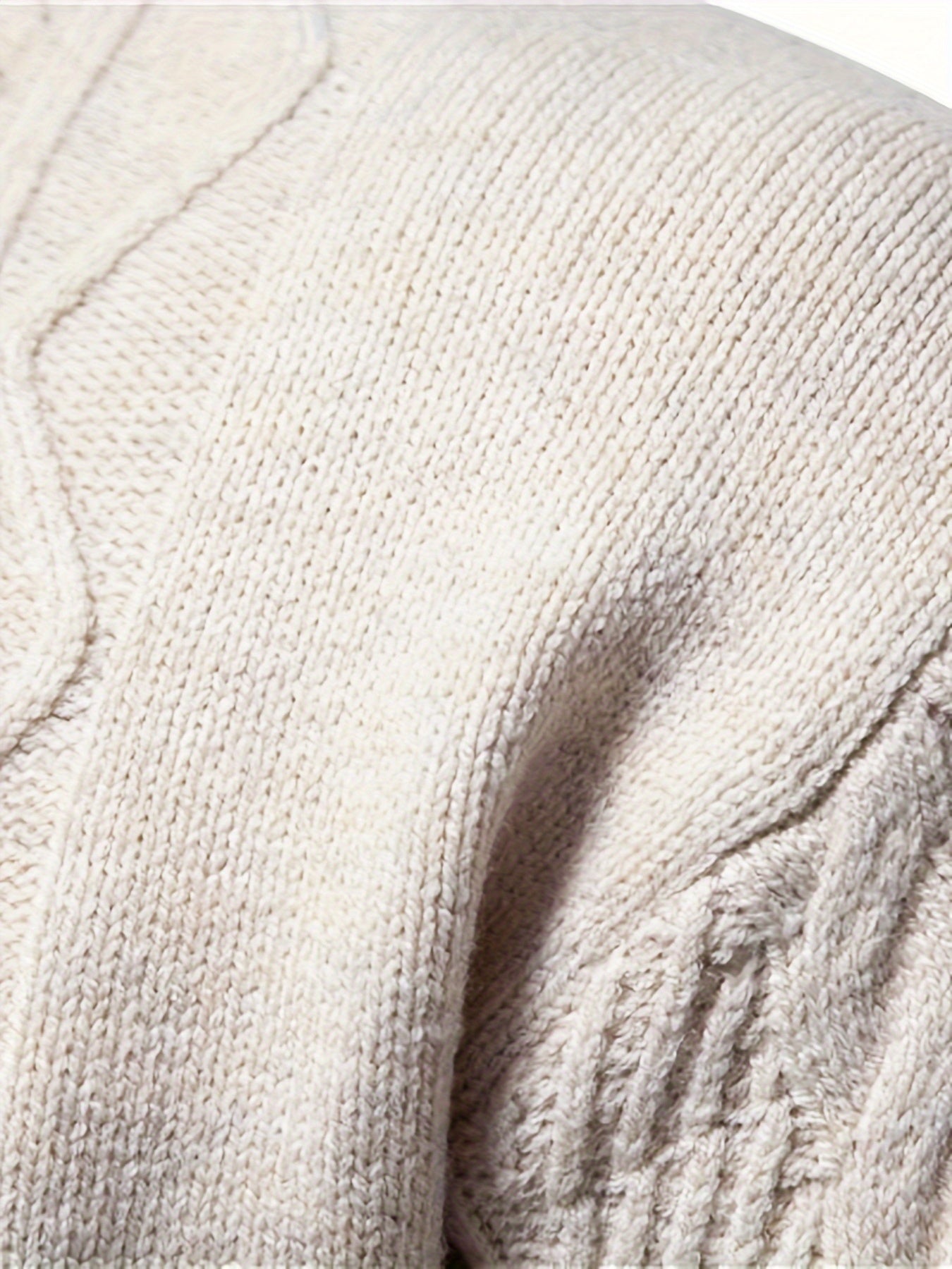 Bequemer Vintage Strickpullover