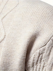 Bequemer Vintage Strickpullover
