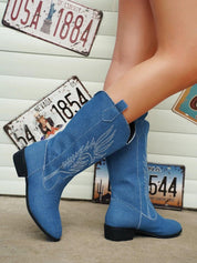 Moderne Damen Cowboystiefel
