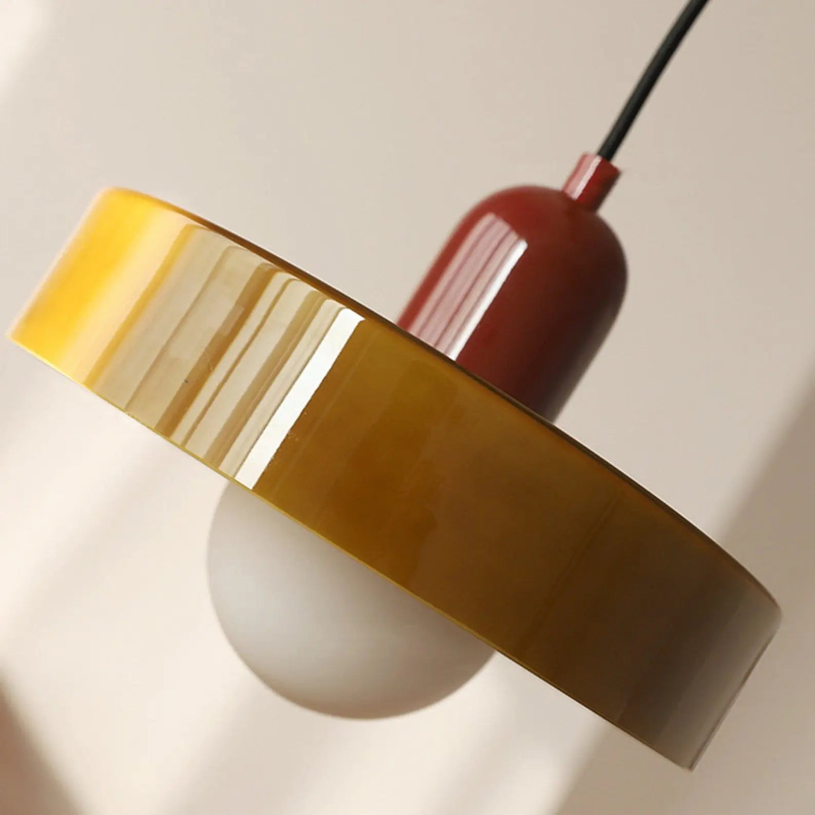 NordicGlass - Pendelleuchte Aus Farbigem Glas Sedore