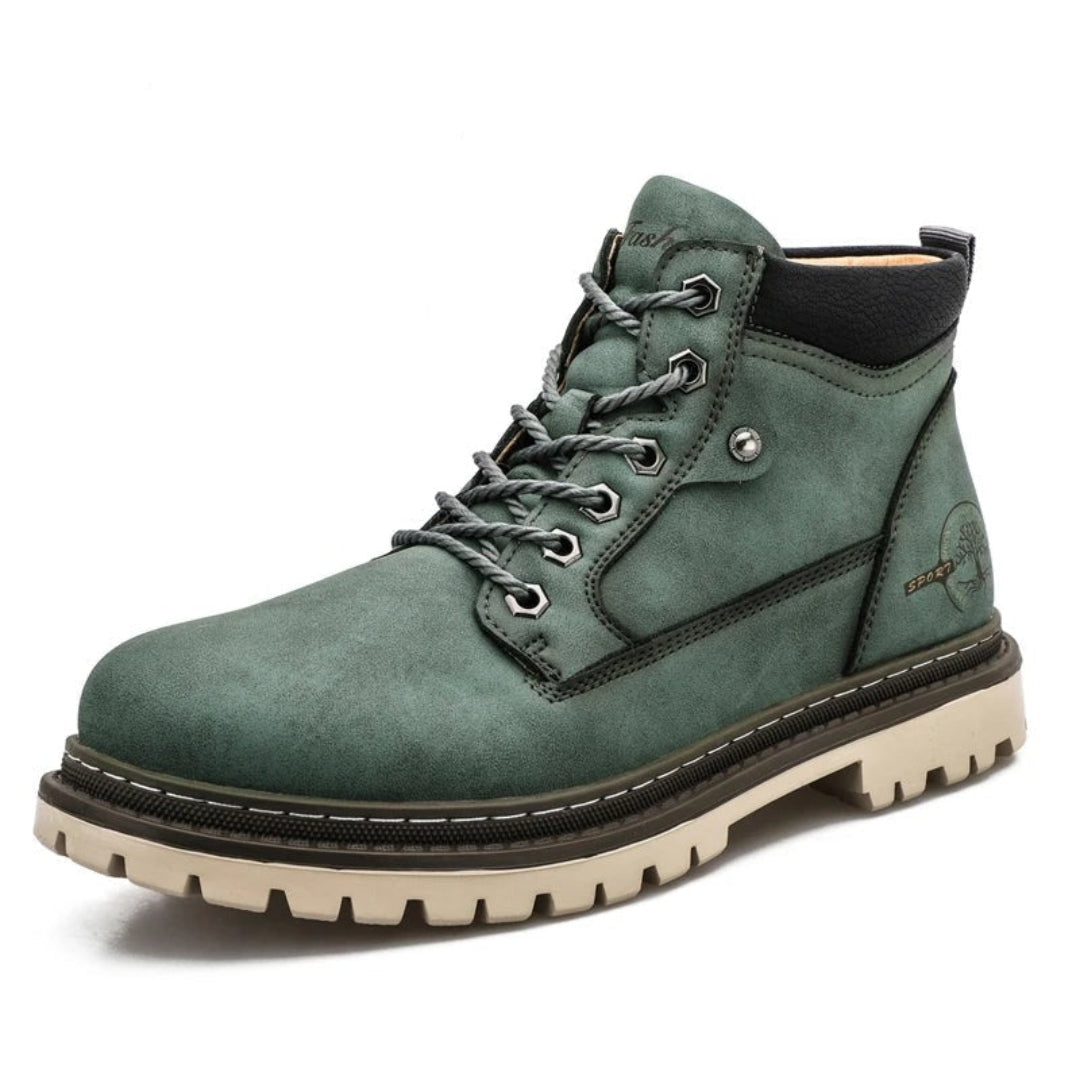 Robuste bequeme Herren Schnürstiefel