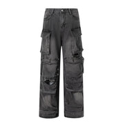 Vielseitige Cargo-Jeans