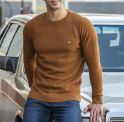 Klassische Karierter Pullover