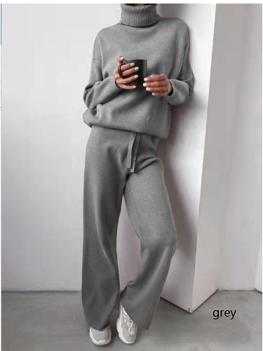 Zweiteiliges Pullover und Hosen Set