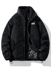 Stylische Bomber Cordjacke