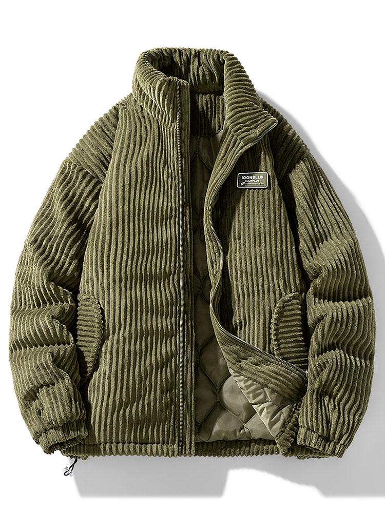 Stylische Bomber Cordjacke