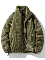 Stylische Bomber Cordjacke