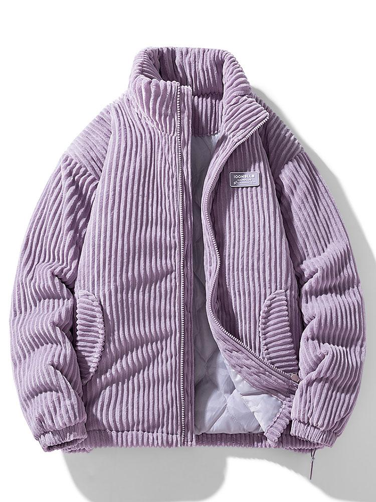 Stylische Bomber Cordjacke