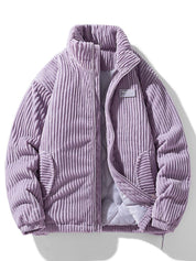 Stylische Bomber Cordjacke