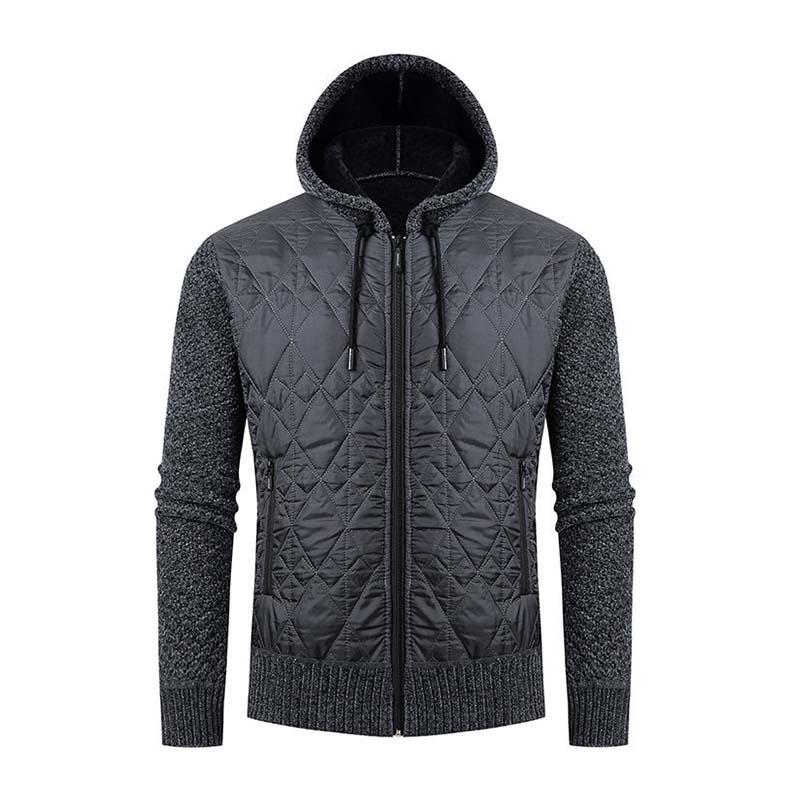 Herren Kapuzenjacke mit Reißverschlus
