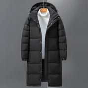 Elegante lange Wintermäntel für Herren