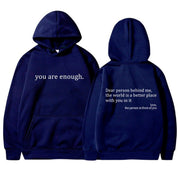 Unisex Kapuzenpullover mit Kordelzug