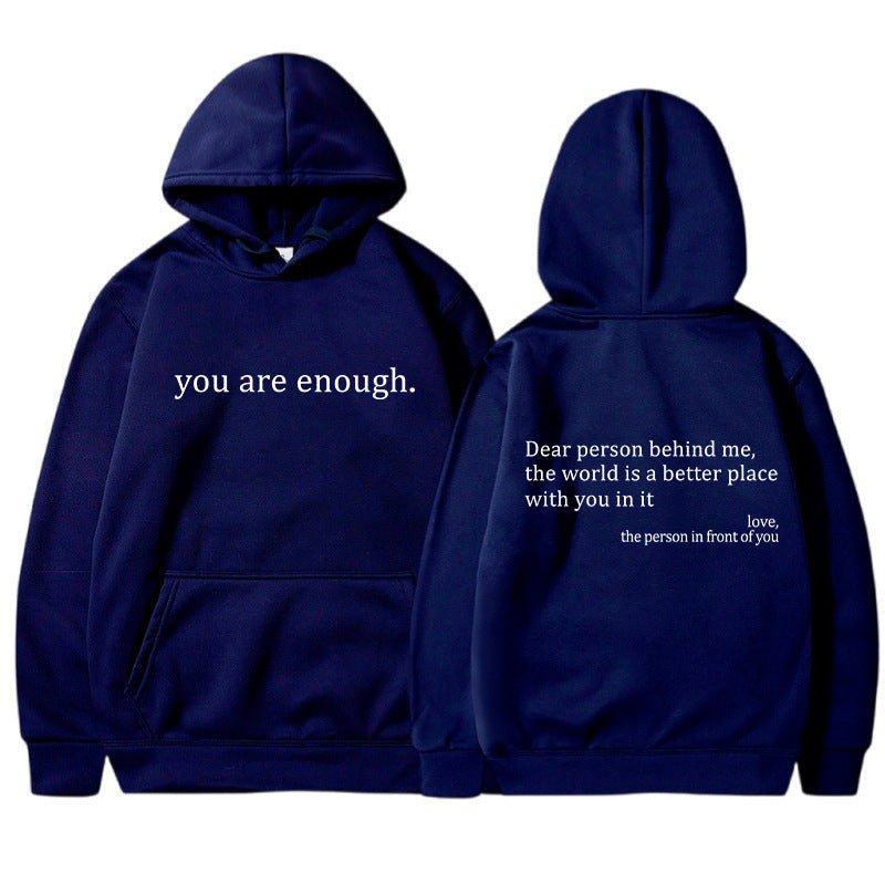 Unisex Kapuzenpullover mit Kordelzug