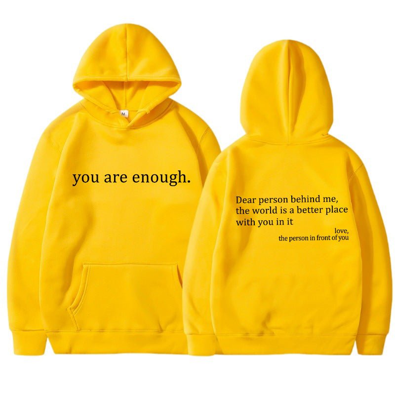 Unisex Kapuzenpullover mit Kordelzug