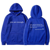 Unisex Kapuzenpullover mit Kordelzug