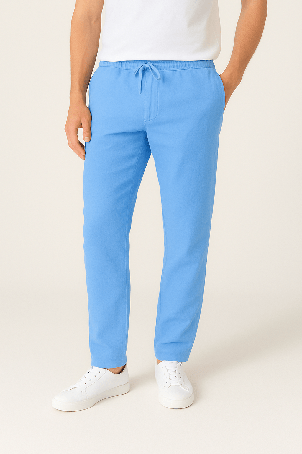 Moderne Kordelzug Tapered Hose