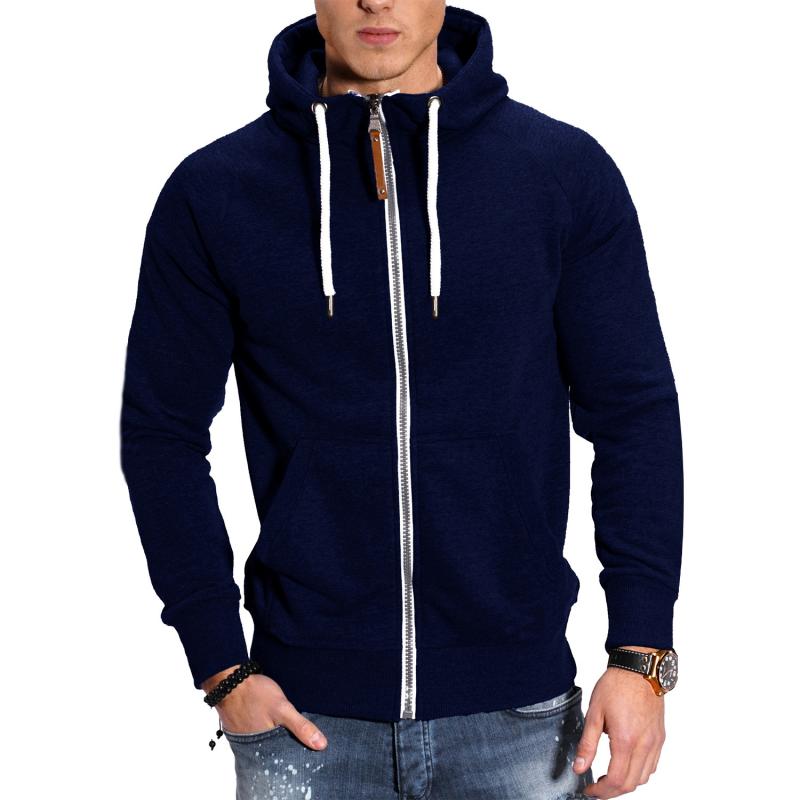 Herrensportjacke mit Kapuze