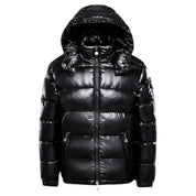 TOM Daunenjacke mit schwarzem Schimmer, Winterjacke