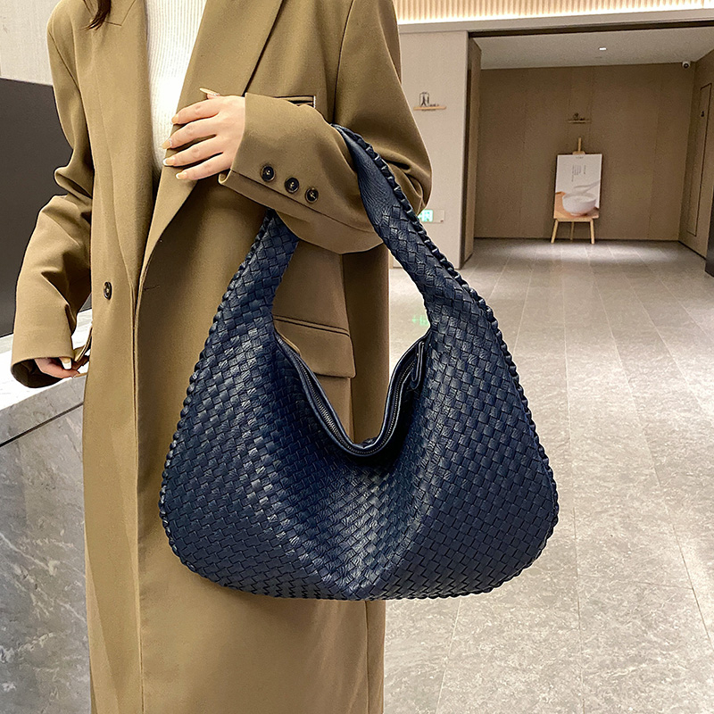 Geflochtene Handtasche Damen Mittelgroß