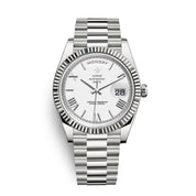 Stilvolle Edelstahl Armbanduhr Nr. 354